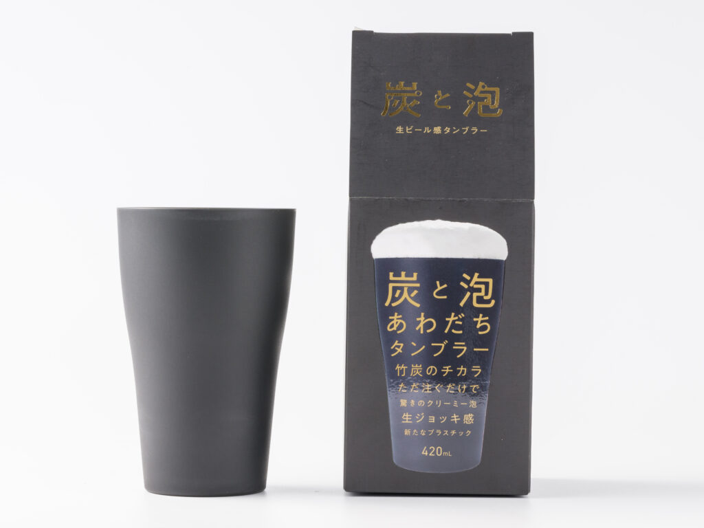 タンブラー化粧箱シルク印刷