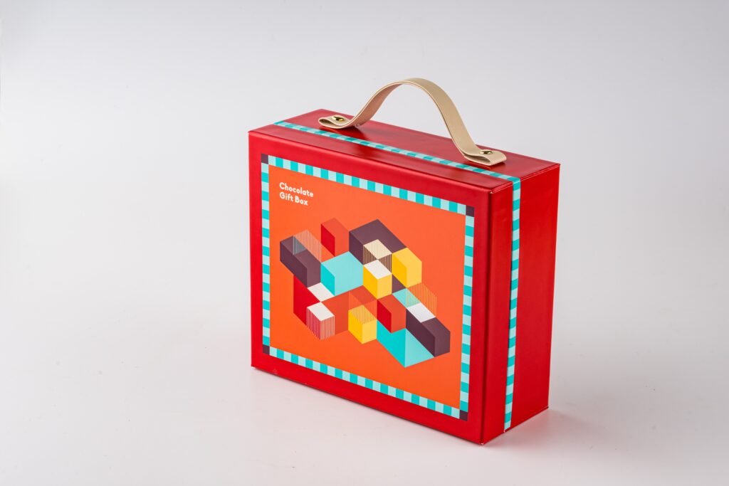 PPラミネート加工を施した貼箱の写真