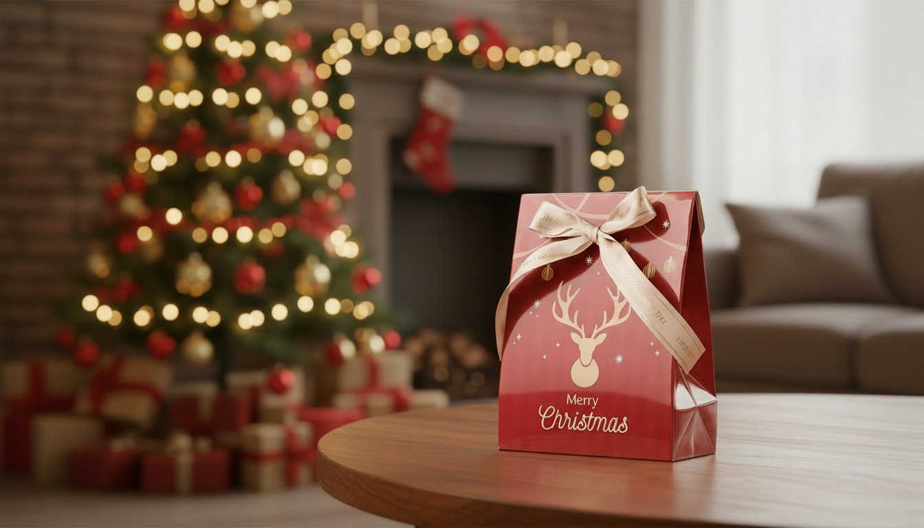 PPラミネート加工を施した紙箱の写真