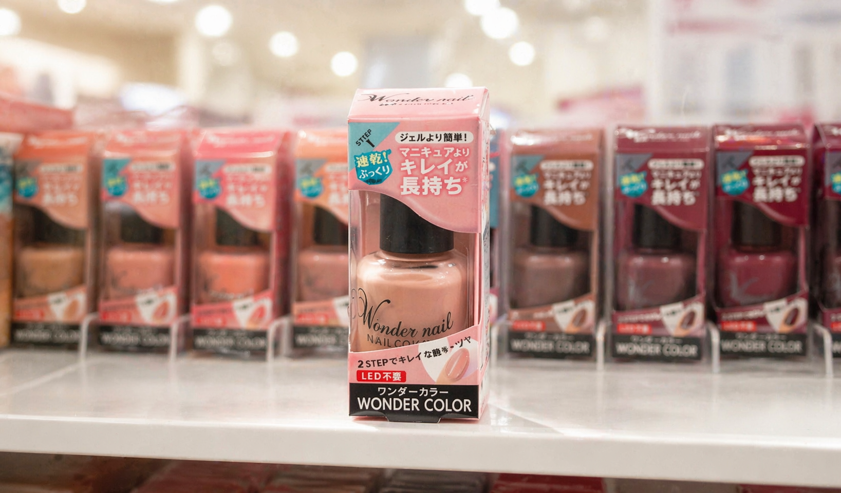 色味の再現性を守るため、UV耐光インクを使用した個装箱をご提案